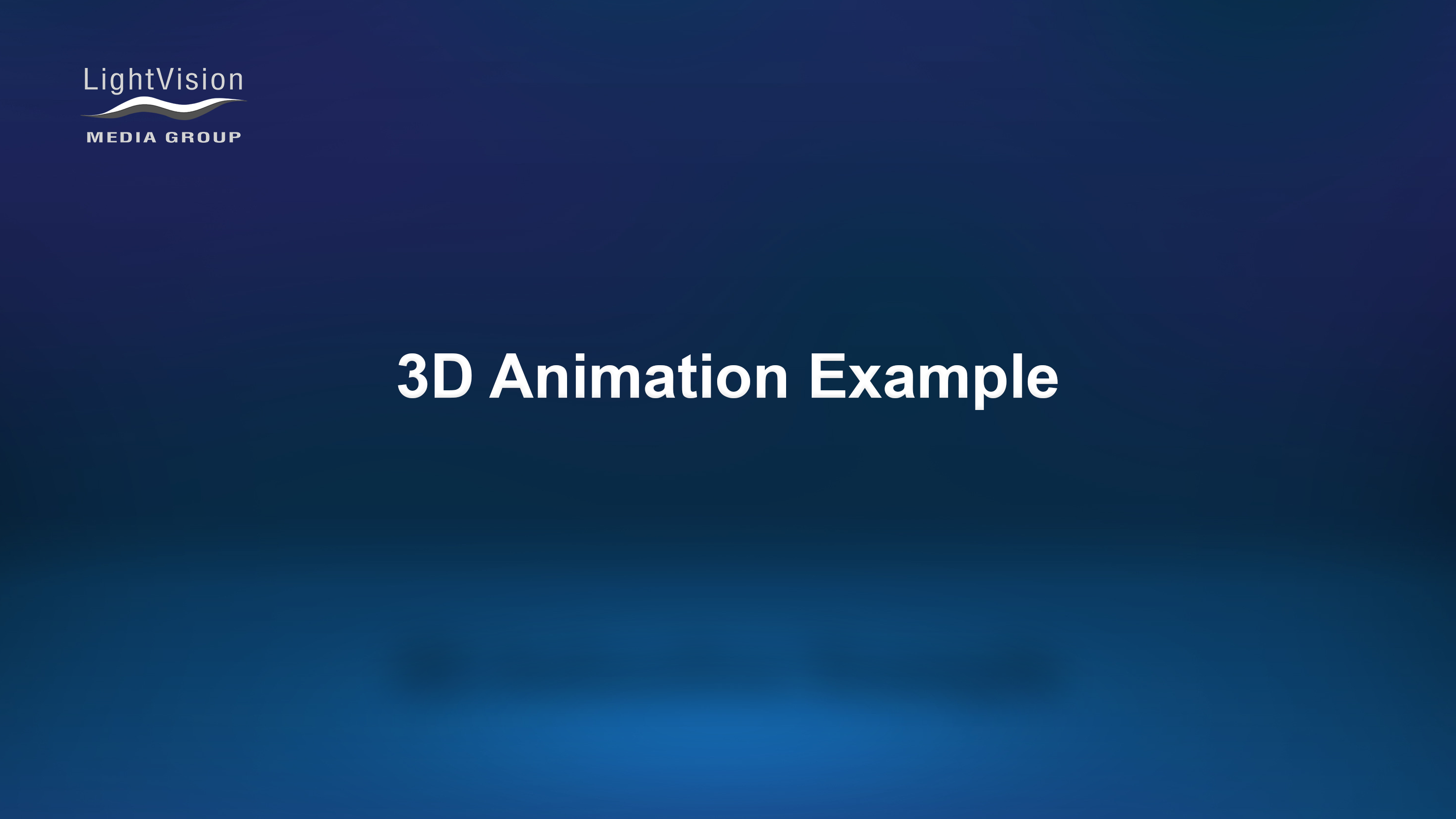 3D Animation in Video-Based Training